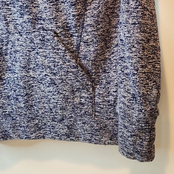 J America Hoodie Hooded Sweatshirt Pullover Men's Size Small Blue/Gray EUC NICE! - Picture 9 of 12